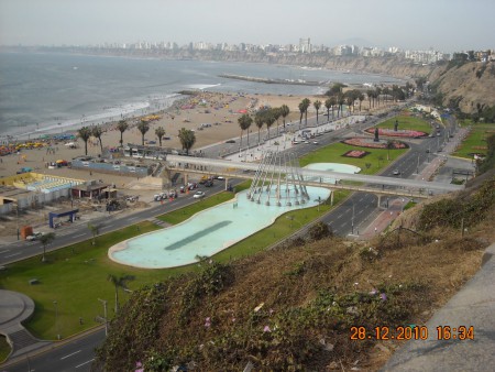 Vista desde las playas de Chorrillos